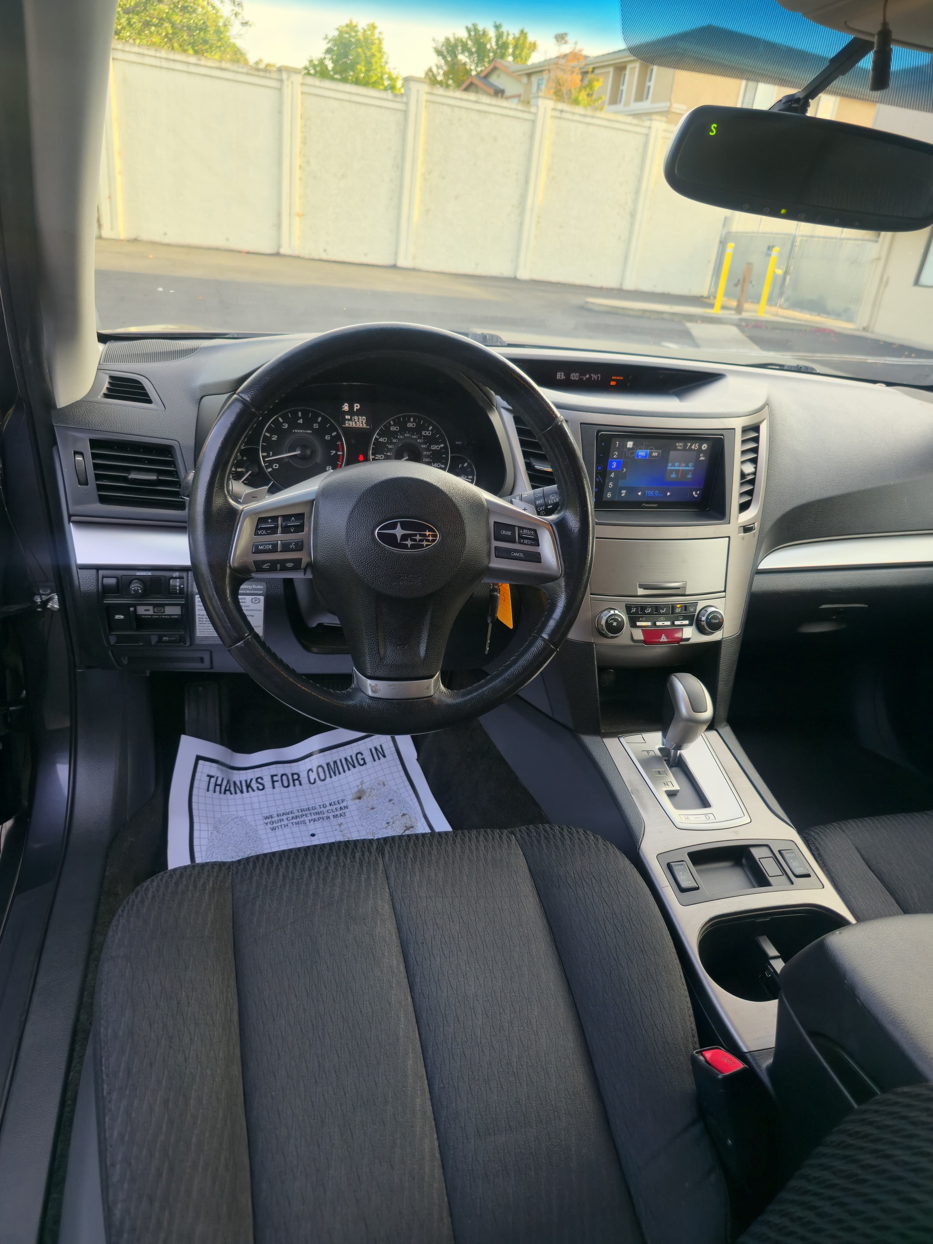 2012 Subaru Outback 2.5i Premium thumbnail 8